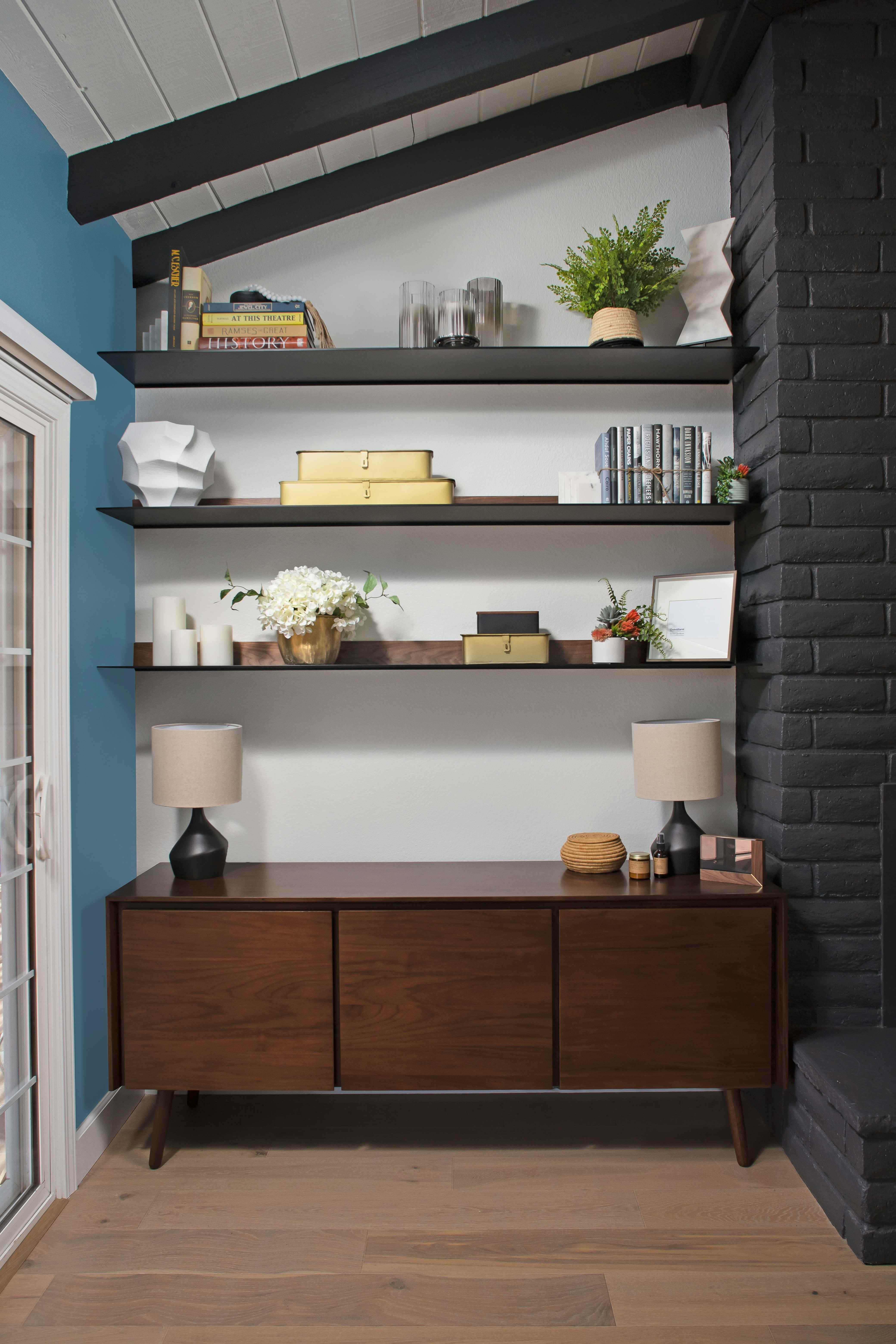 Wall-Mounted Shelving